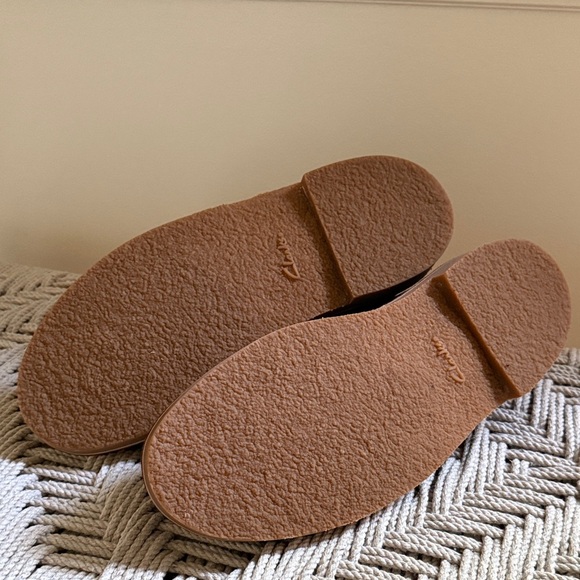 Clarks Bushacre Brown Leather Chukka Boots Men's 10 - Picture 5 of 9